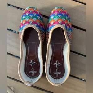 Brand New Kids Embroidered Juttis / Flats